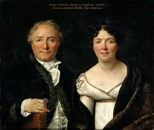 Portrait of Antoine and Angélique Mongez