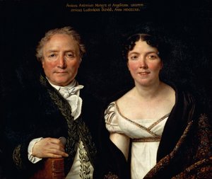Portrait of Antonio Mongez and his wife