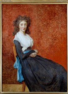 Portrait of Madame Charles Louis Trudaine (1769-1802) by Jacques Louis David