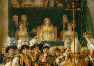 The Coronation of Napoleon in Notre-Dame by Jacques Louis David