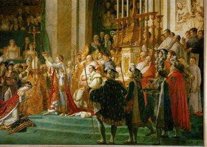 The Coronation of Napoleon in Notre-Dame by Jacques Louis David