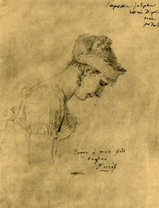 Sketch of Josephine at Napoleon