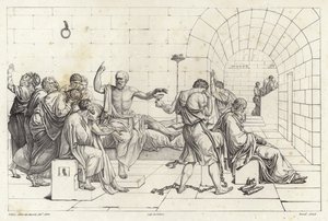 The Death of Socrates by Jacques Louis David