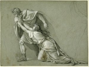 The Departure of Marcus Attilius Regulus for Carthage by Jacques Louis David