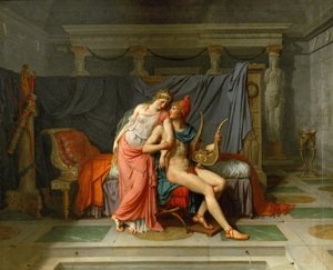 The Loves of Helen and Paris by Jacques Louis David