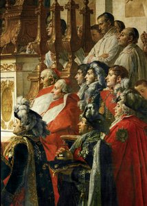 The Coronation of Emperor Napoleon I Bonaparte by Jacques Louis David