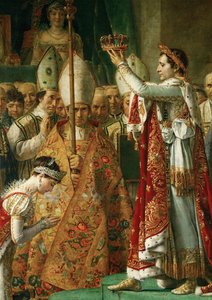 The Coronation of Emperor Napoleon I Bonaparte by Jacques Louis David