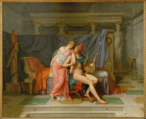 The Love of Paris and Helen by Jacques Louis David