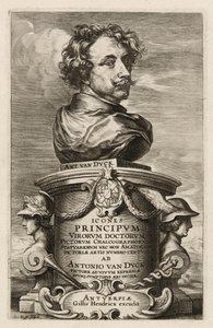 Title Page from the Iconography by Jacques Neeffs