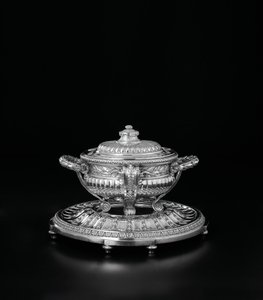 Louis XV Soup Tureen, Cover and Stand from the Orloff Service by Jacques Nicolas Roettiers