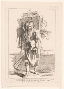Bellows Seller (Cris de Paris) by Jacques Philippe Le Bas
