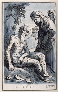 Job Covered with Sores by Jacques Stella