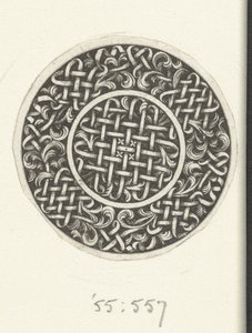 Medallion with Braiding by Jacques Vauquer