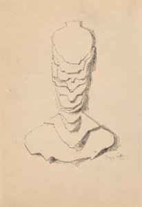 Abstract Construction (Baudelaire) by Jacques Villon
