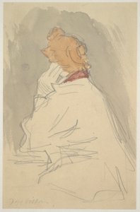 Seated Woman by Jacques Villon