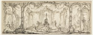 Design for an Ornamental Decoration by Jacques de Lajoüe