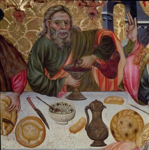 The Last Supper: St. Peter (detail)