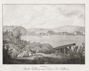 Bavaria, City of Kellheim and Neu-Kellheim Colony by Jakob Alt