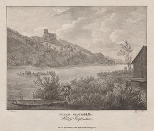 Lower Austria, Greifenstein Castle by Jakob Alt