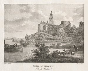 Nieder-oesterreich, Schloss Walseel by Jakob Alt
