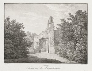 Ungern, Ruins on the Margrethen Island