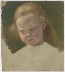Little Girl with Long Hair