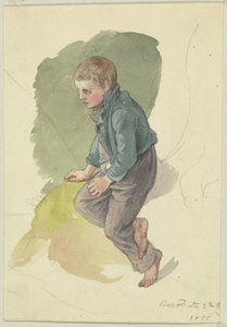Seated Farm Boy from Berod
