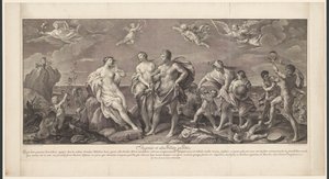 Bacchus and Ariadne by Jakob Frey (I)