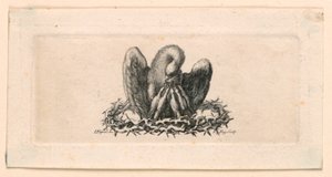 Vignette, The Pelican in the Crown of Thorns by Jakob Frey
