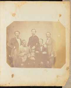 Group Portrait of Men by Jakob Höflinger
