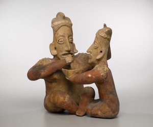 Seated Couple