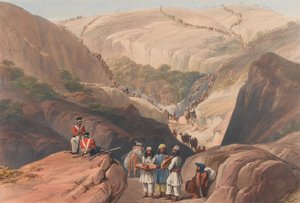 The First Descent through the Koojah Pass by James (after) Atkinson