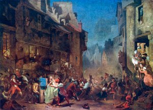 The Porteous Mob by James (after) Drummond