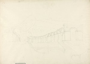Temple above Spring at Zaghouan by James 1730 94 Bruce