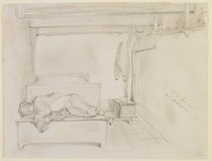 A la Ferme de Maladrie by James Abbott McNeill Whistler