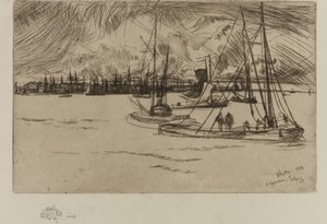 Amsterdam, from the Tolhuis, 1863