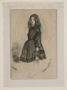 Annie from Twelve Etchings from Nature by James Abbott McNeill Whistler