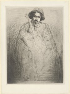 Becquet, from the series “Sixteen Etchings” by James Abbott McNeill Whistler