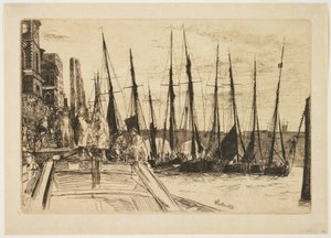 Billingsgate by James Abbott McNeill Whistler