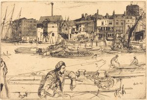 Black Lion Wharf, 1859