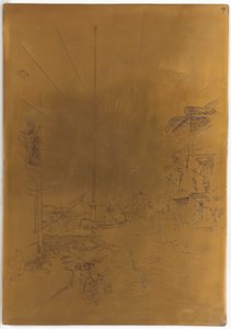 Cancelled Printing Plate for The Little Mast
