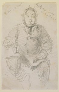 Chez George Sauer a Lion Rouge by James Abbott McNeill Whistler