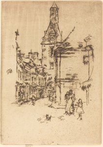 Clock-Tower, Amboise, 1888