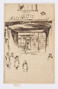 Drury Lane, c.1880-81 by James Abbott McNeill Whistler