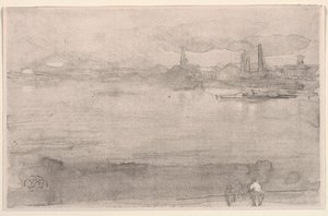 Early Morning: The Thames at Battersea, London