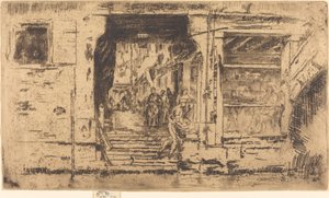Fish-Shop, Venice, 1880