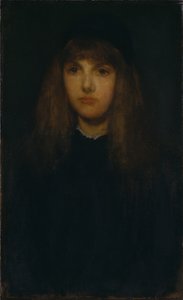 Girl in Black (Pouting Tom) by James Abbott McNeill Whistler