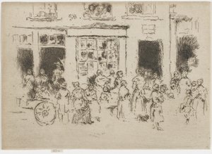 High Street, Brussels, 1887