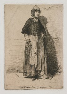 La Mère Gérard from Twelve Etchings from Nature by James Abbott McNeill Whistler