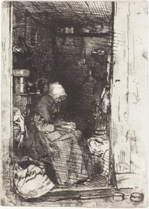 The Old Woman with Rags, 1858